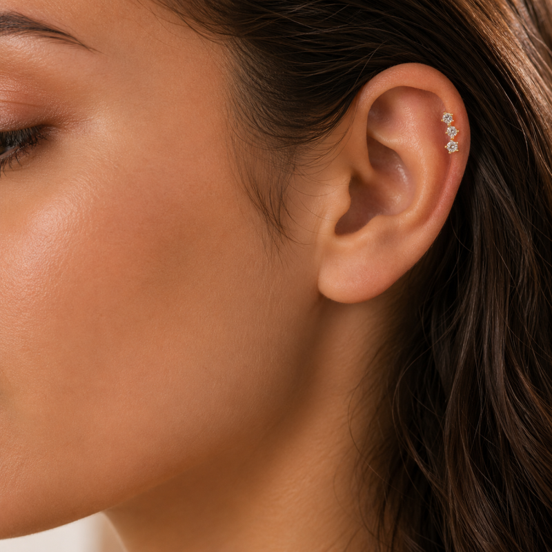 Piercing Tige Titane Fiorenza