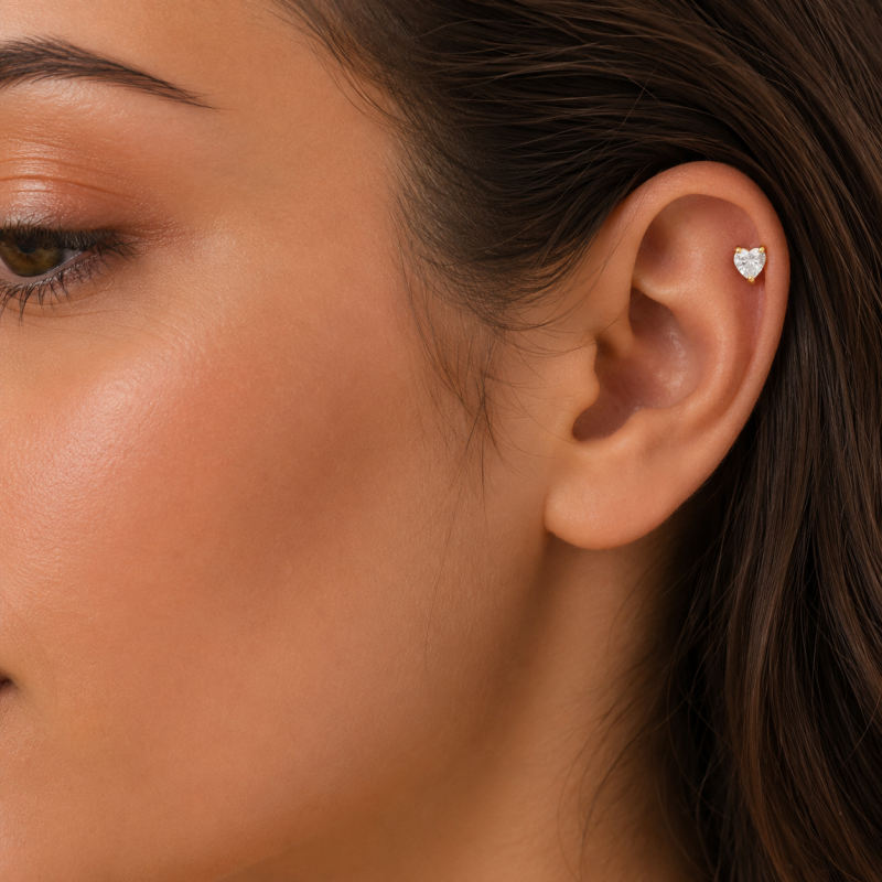 Piercing Tige Titane Florisia