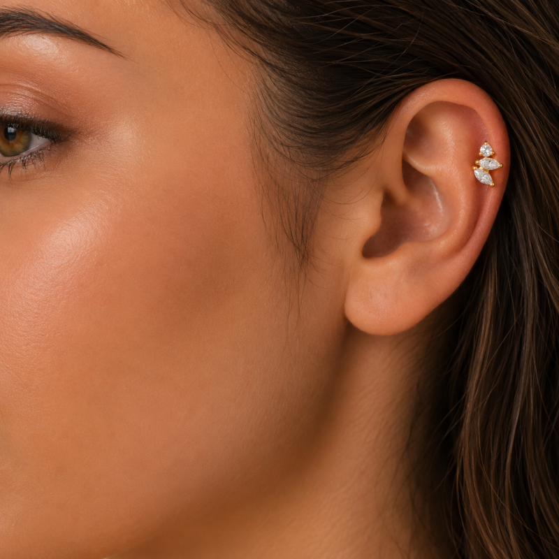 Piercing Tige Titane Francelia