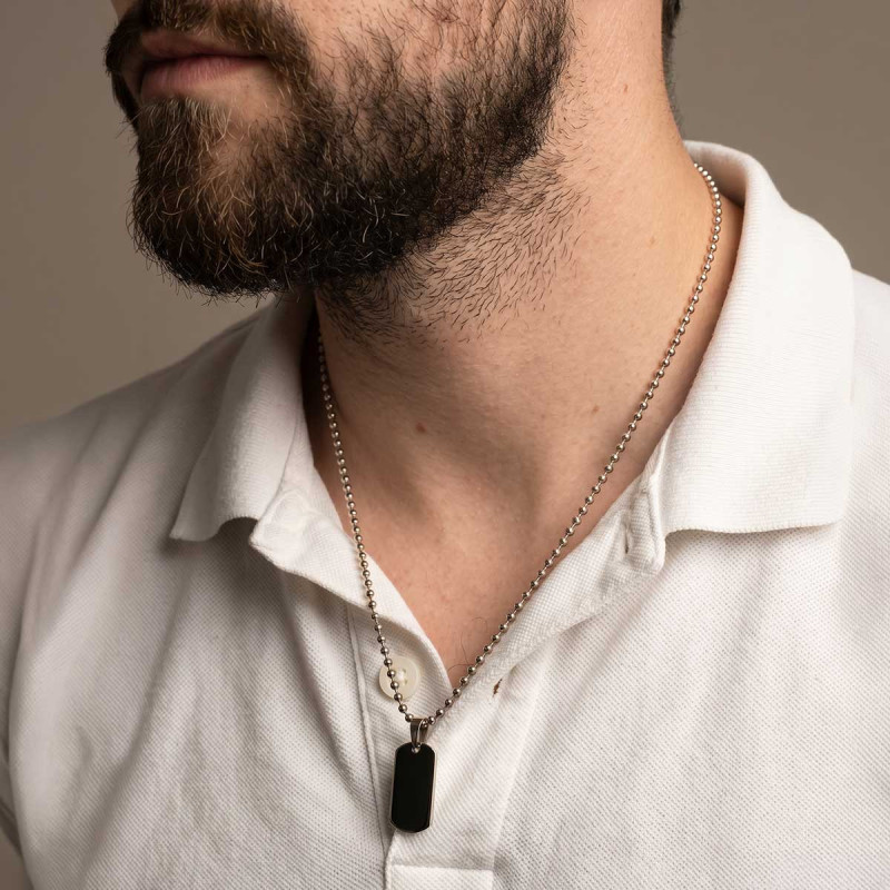 Collier Plaque GI Maxime
