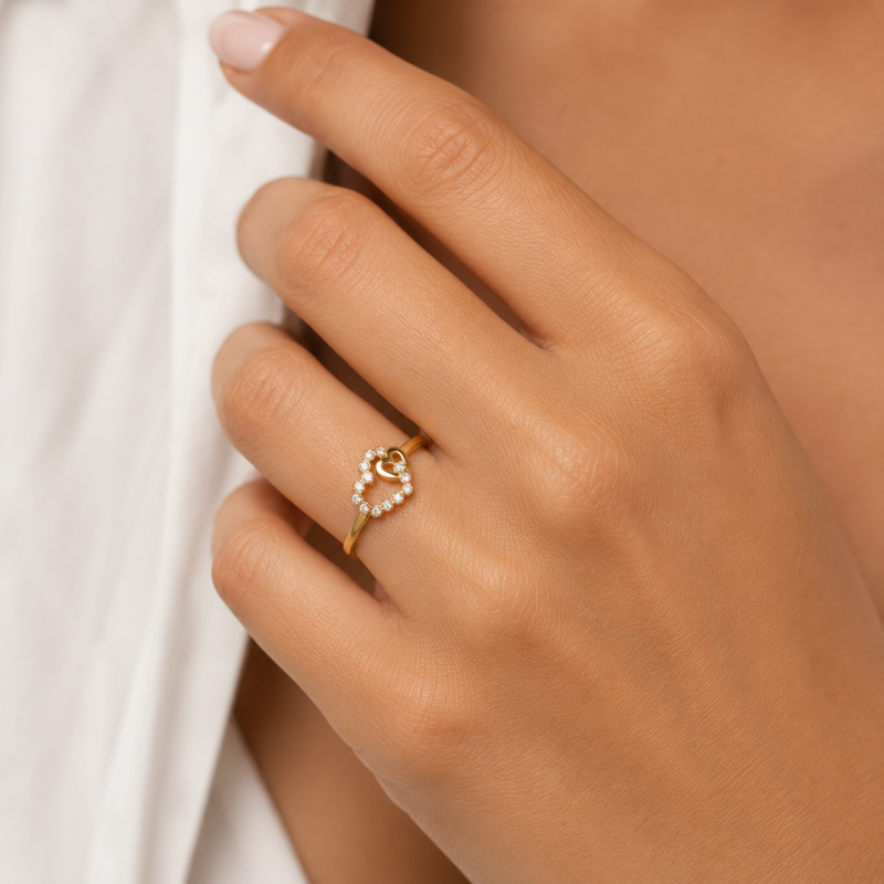 Bague Coeur Filimia