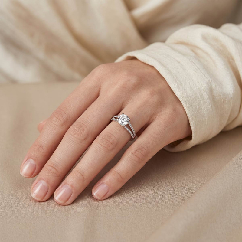 Bague Solitaire Edie