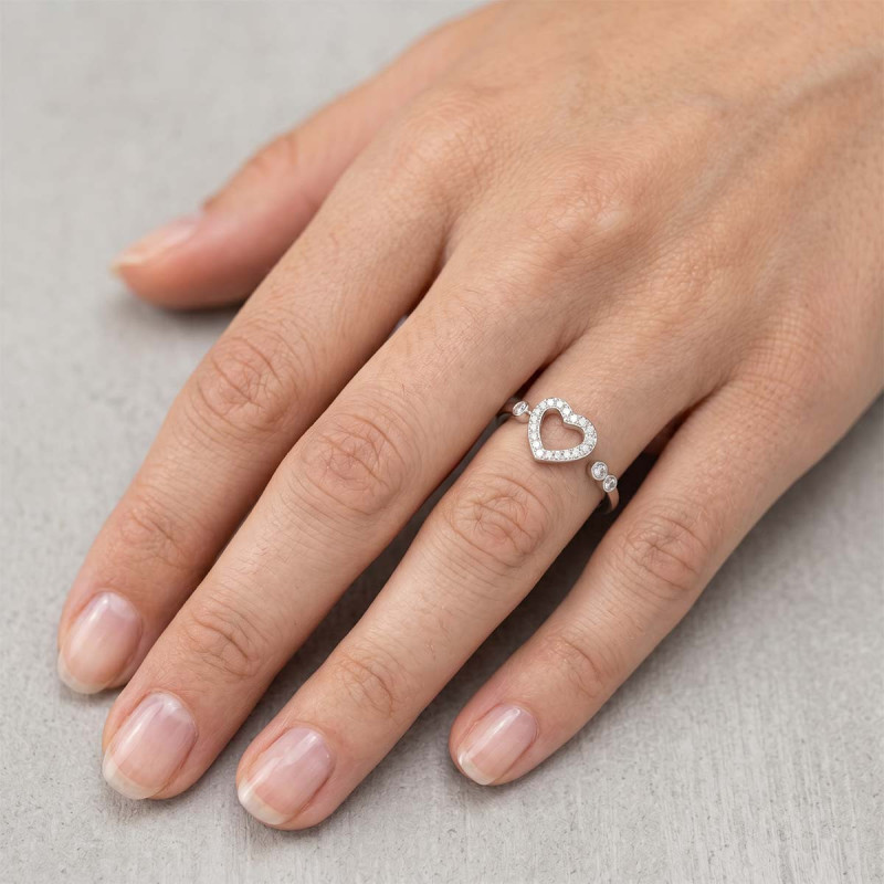 Bague Coeur Ajouré Faustine