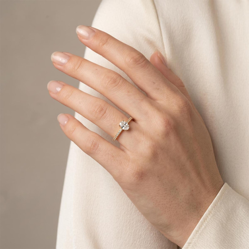 Solitaire Ovale Marta