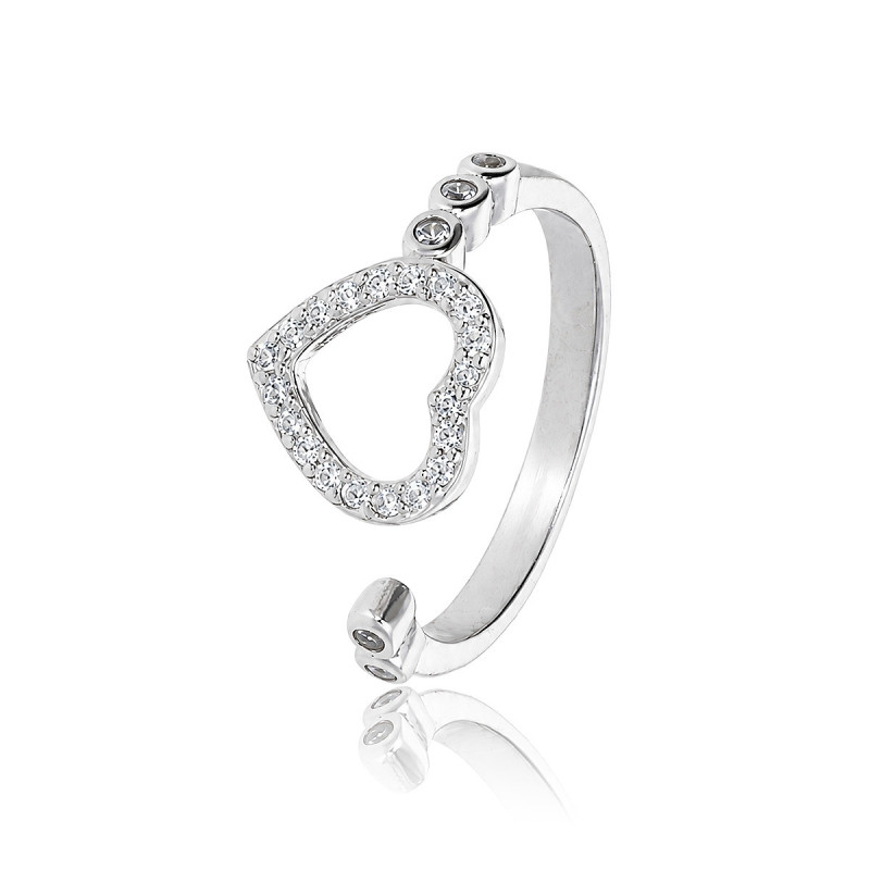 Bague Coeur Ajouré Faustine