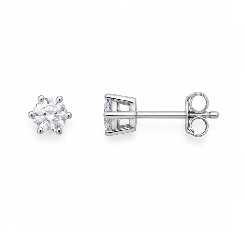 Puces d'oreilles Solitaire Neyla