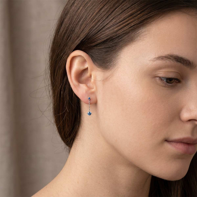 Boucles d'oreilles pendante Belize