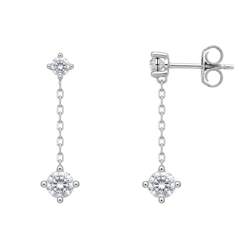 Boucles d'oreilles pendante  Bora