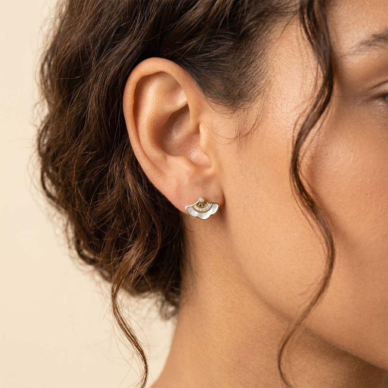 Boucles d'oreilles Acier Maelis