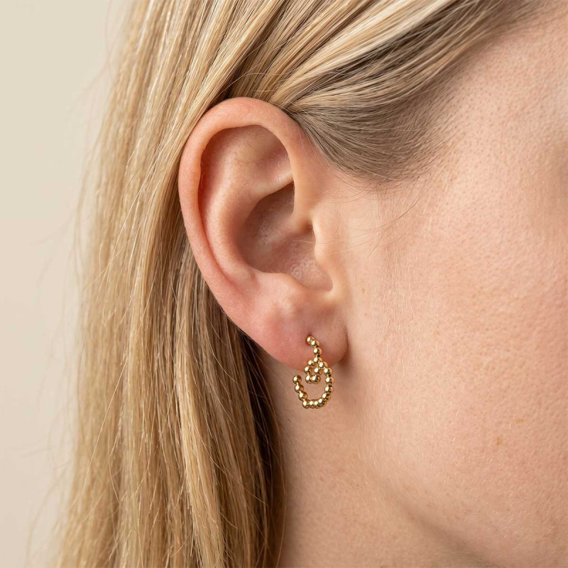 Boucles d'oreilles Acier Calista