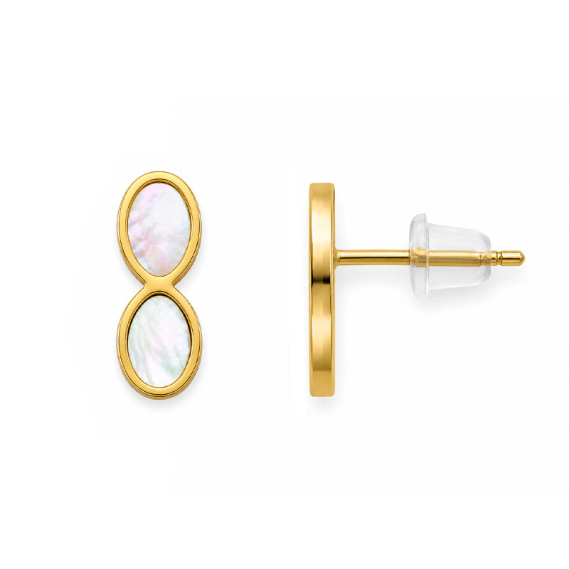 Boucles d'oreilles Acier Soléane