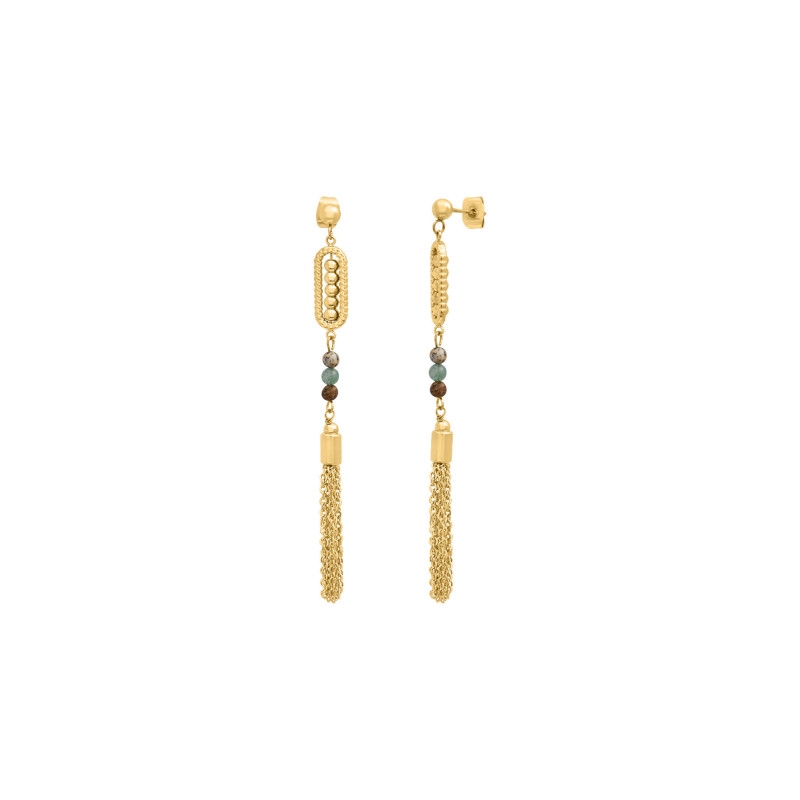 Boucles d'oreilles Numéro 3 NF250469E