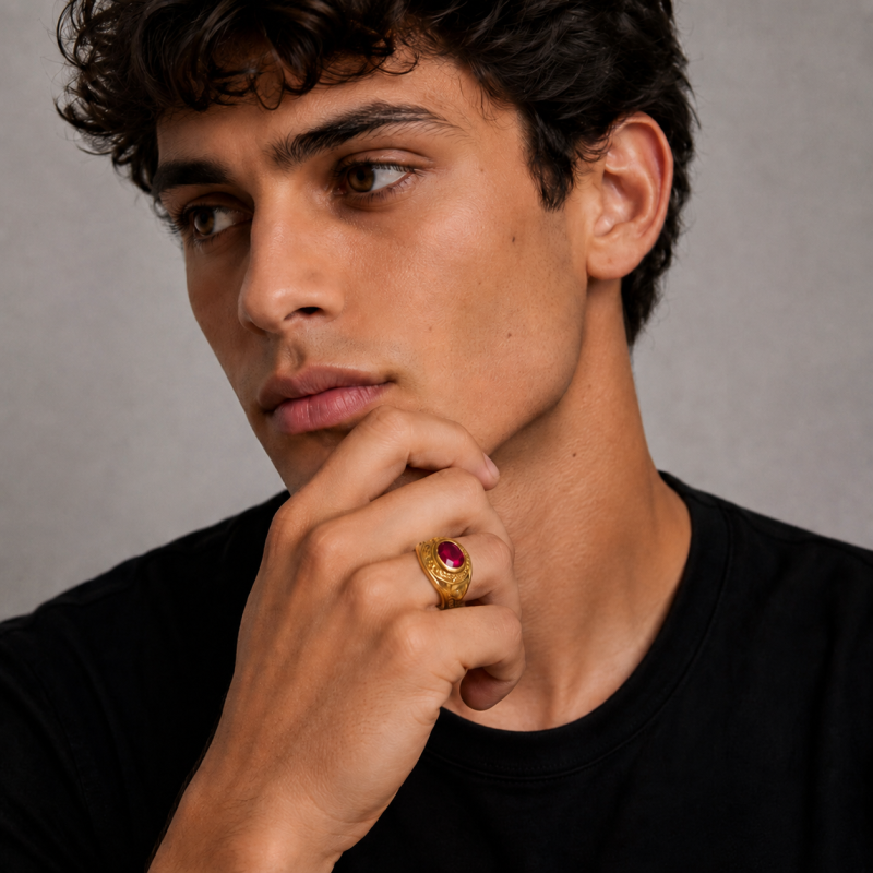 Bague universitaire Albin
