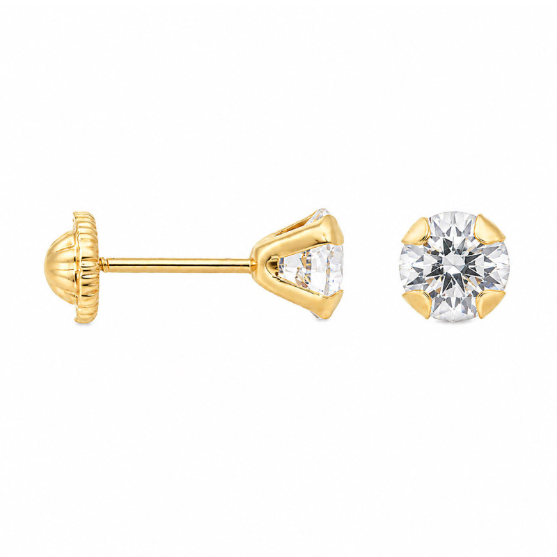 Puces d'oreilles Solitaire Julian