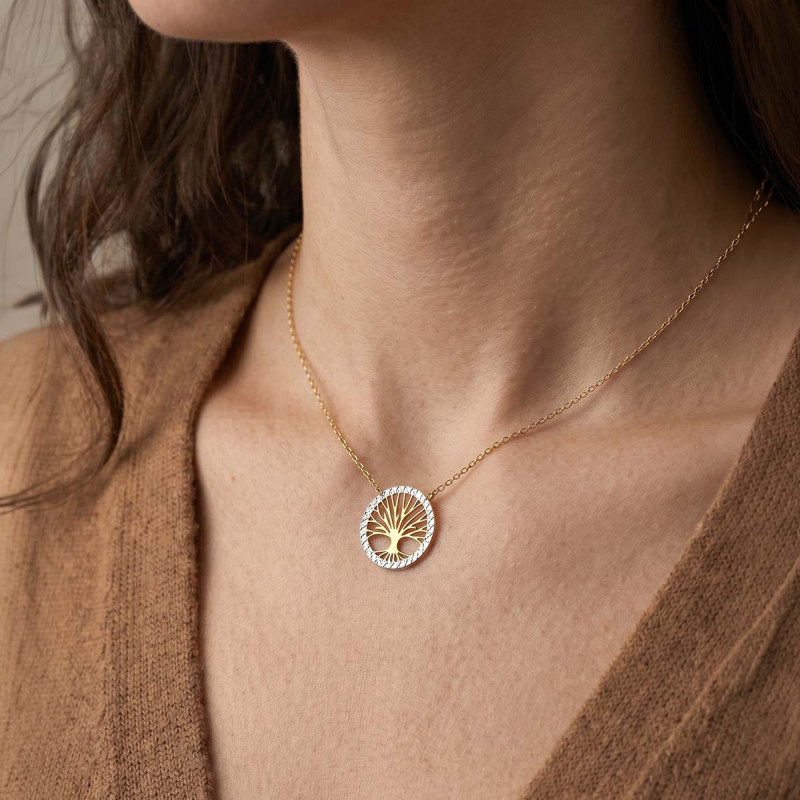 Collier Arbre de Vie Lila