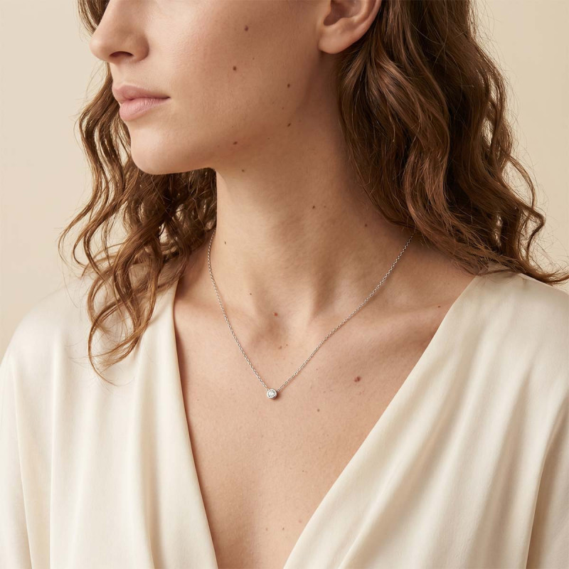 Collier solitaire Bagia