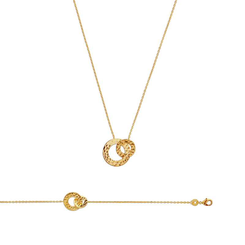 Bracelet Ronds Martelé Owen