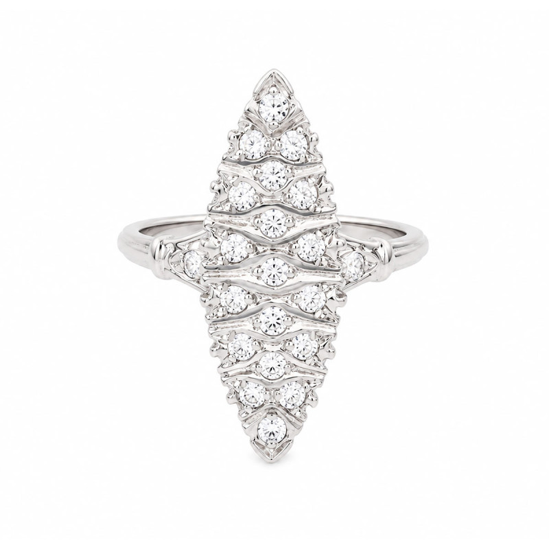 Bague Marquise Jacinthe