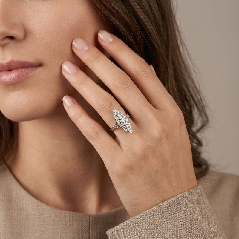 Bague Marquise Jacinthe