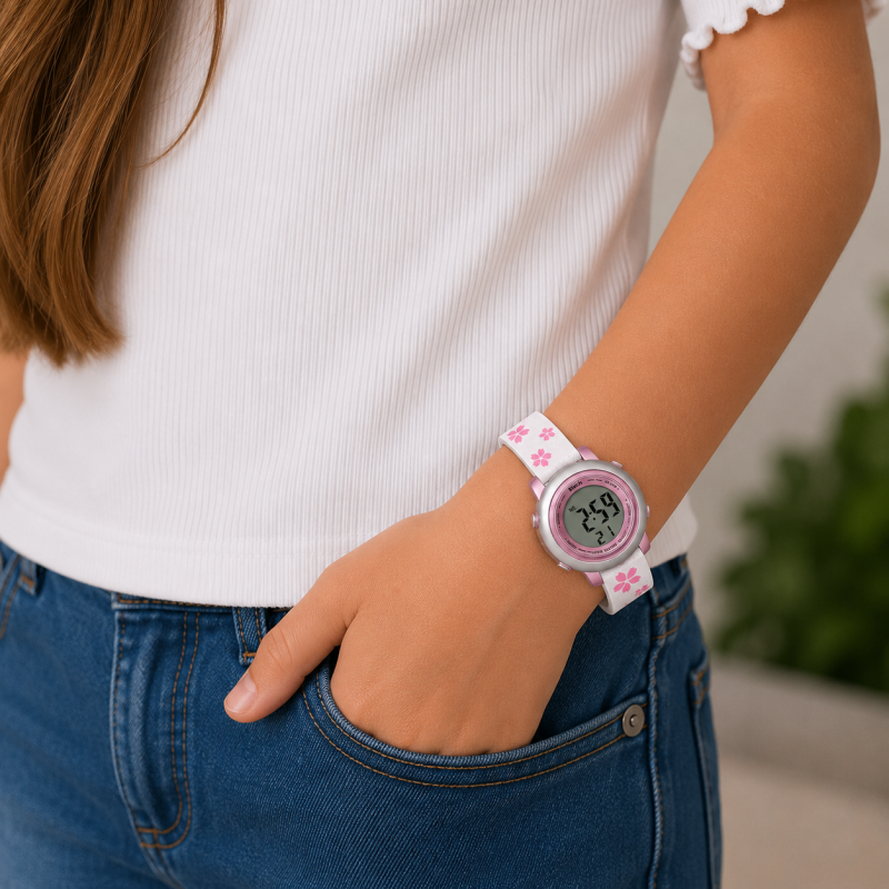Montre Enfant Fleurs