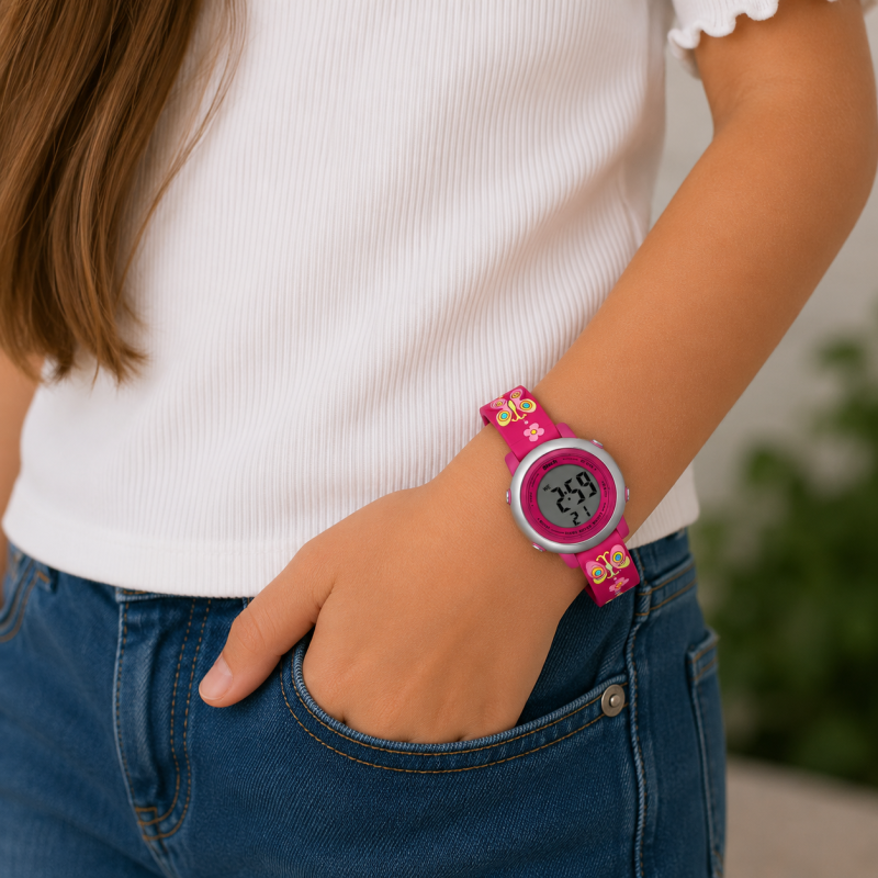 Montre Enfant Papillon