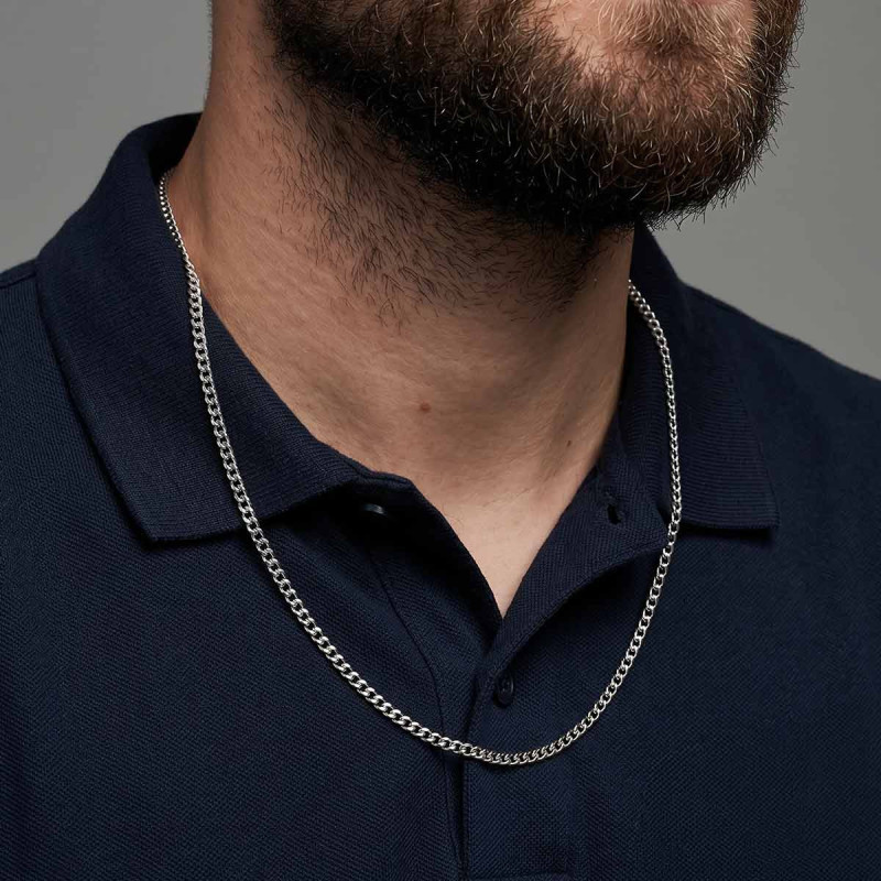 Chaîne Maille Gourmette Luc