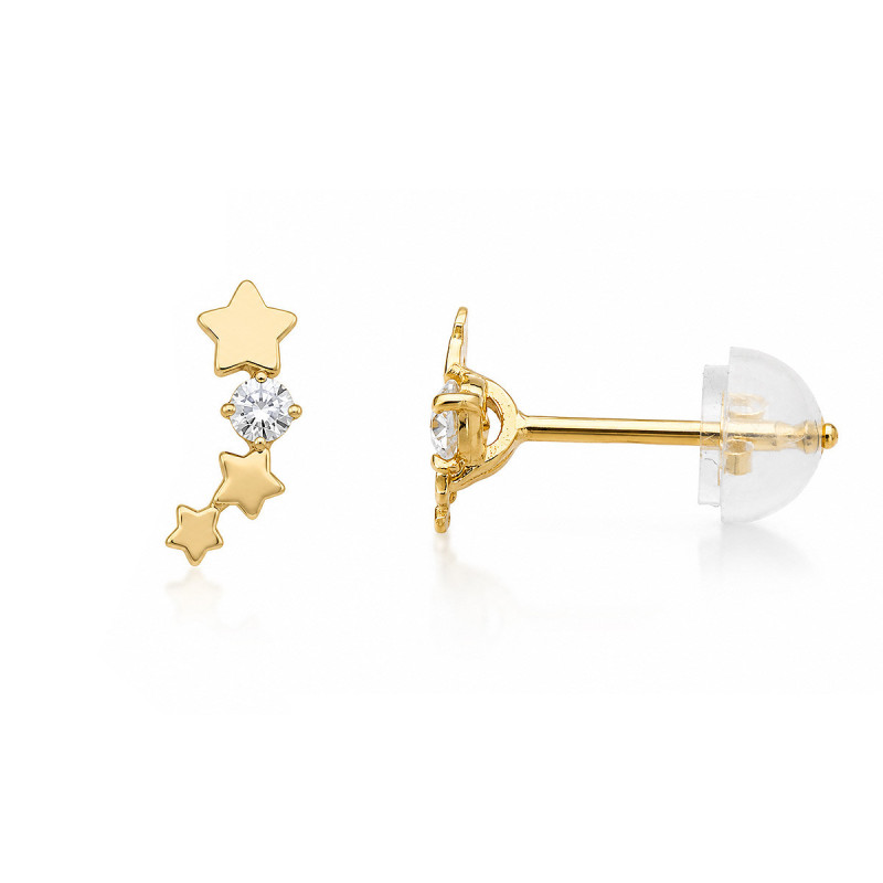 Boucles d'oreilles étoiles Vega