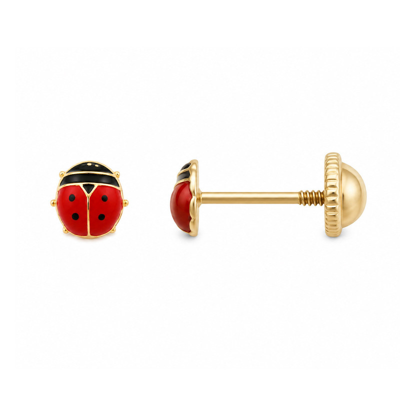 Boucles d'oreilles Coccinelle Isabel