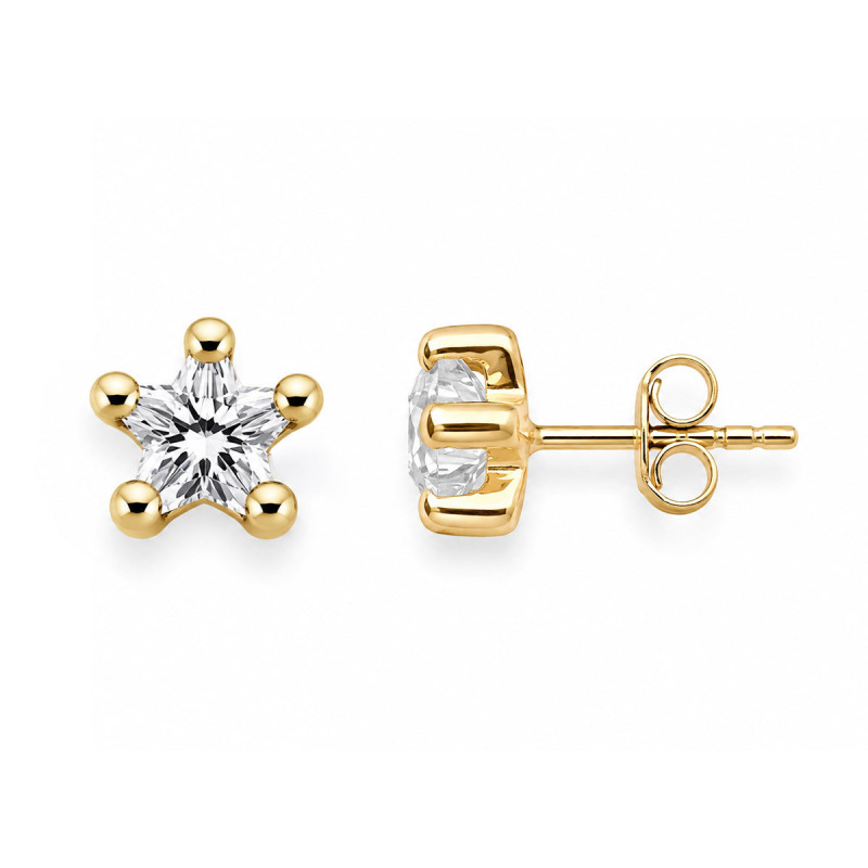 Puces d'oreilles solitaires Eduarda
