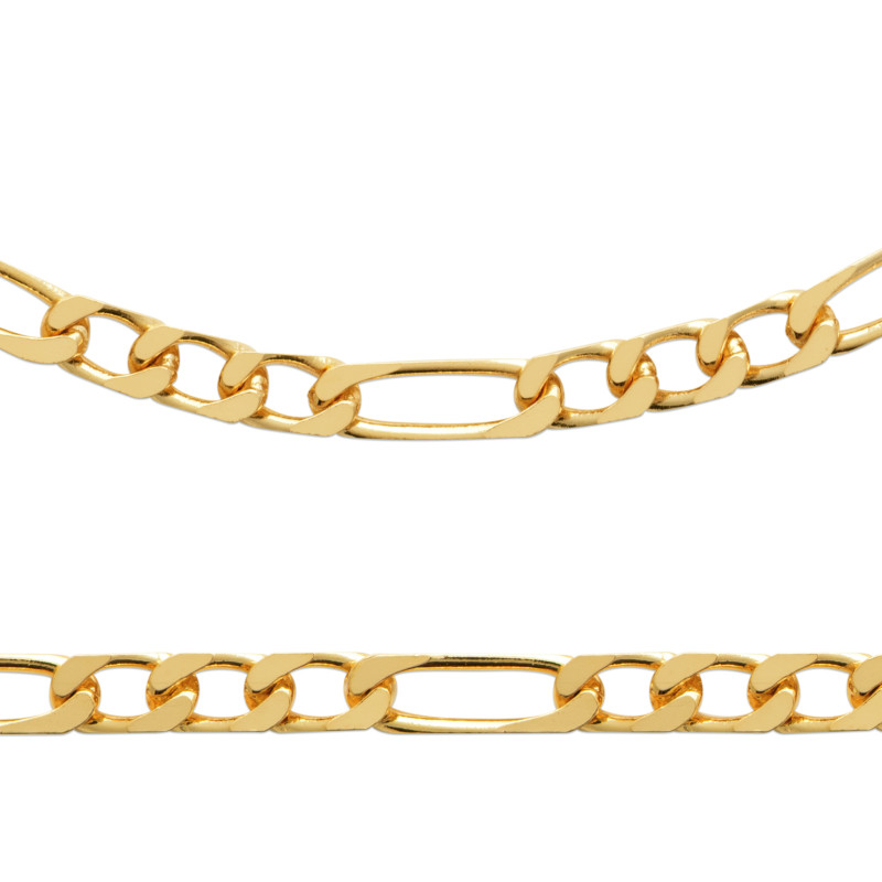 Bracelet Maille Alternée 1+3 Nina