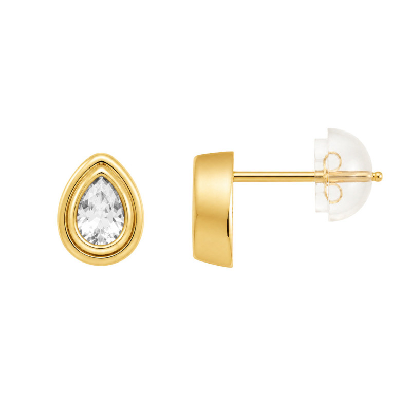 Boucles d'oreilles poire Gabriela