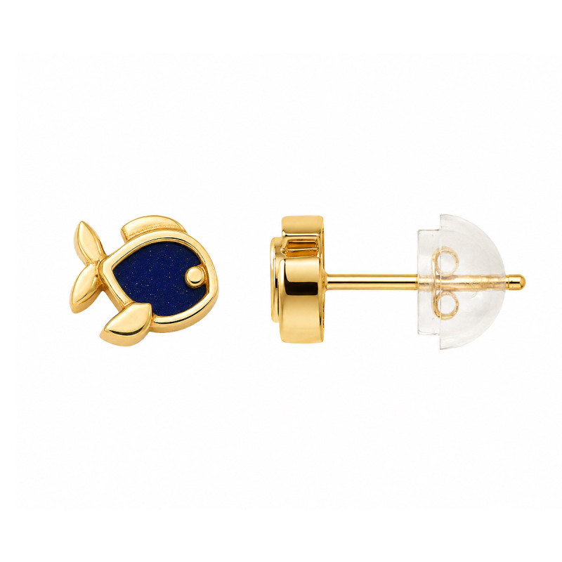 Boucles d'oreilles poissons Paula