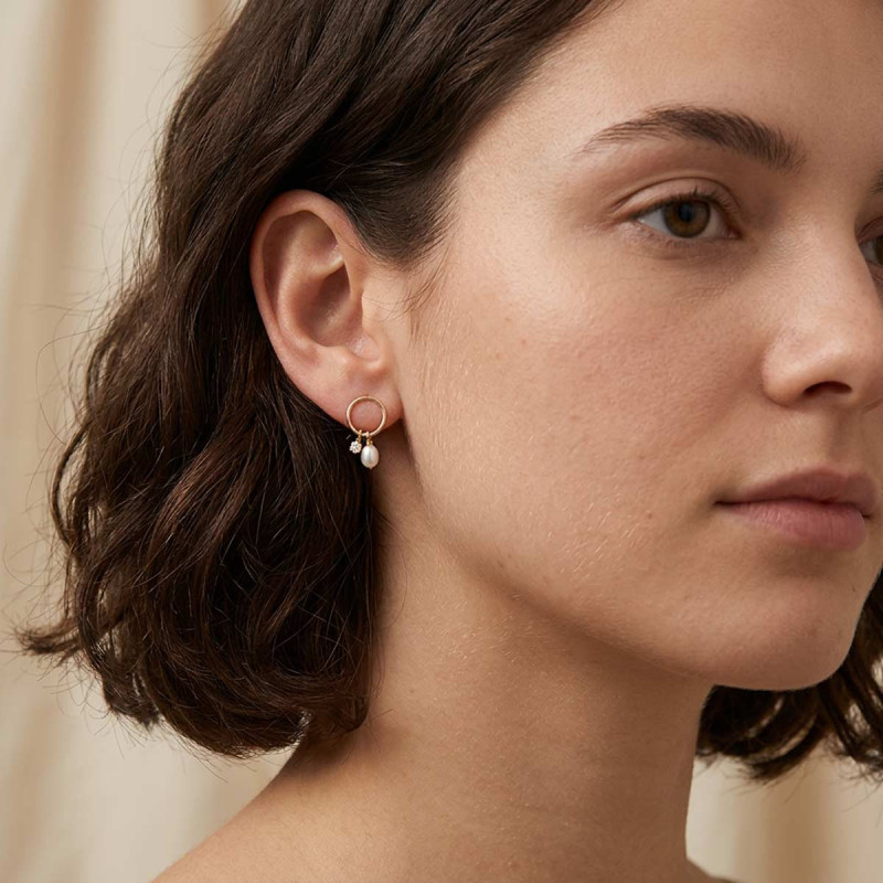 Boucles d'oreilles Cercles Clara