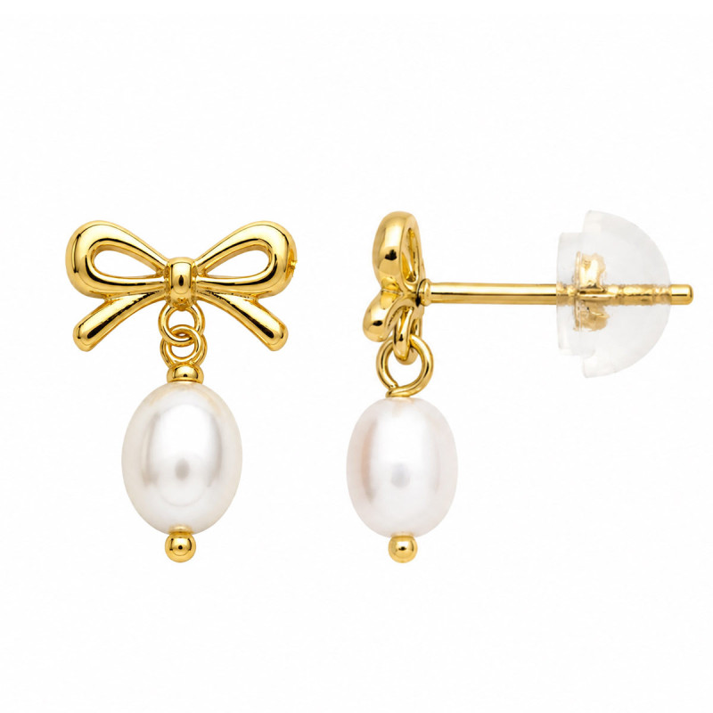 Boucles d'oreilles Noeud Célia