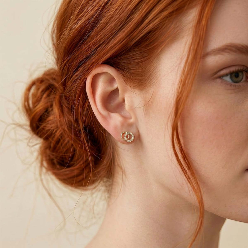 Boucles d'oreilles cercles Fernanda