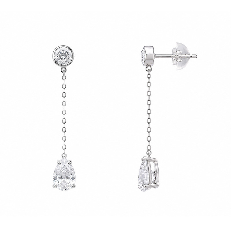Boucles d'oreilles pendantes Susana