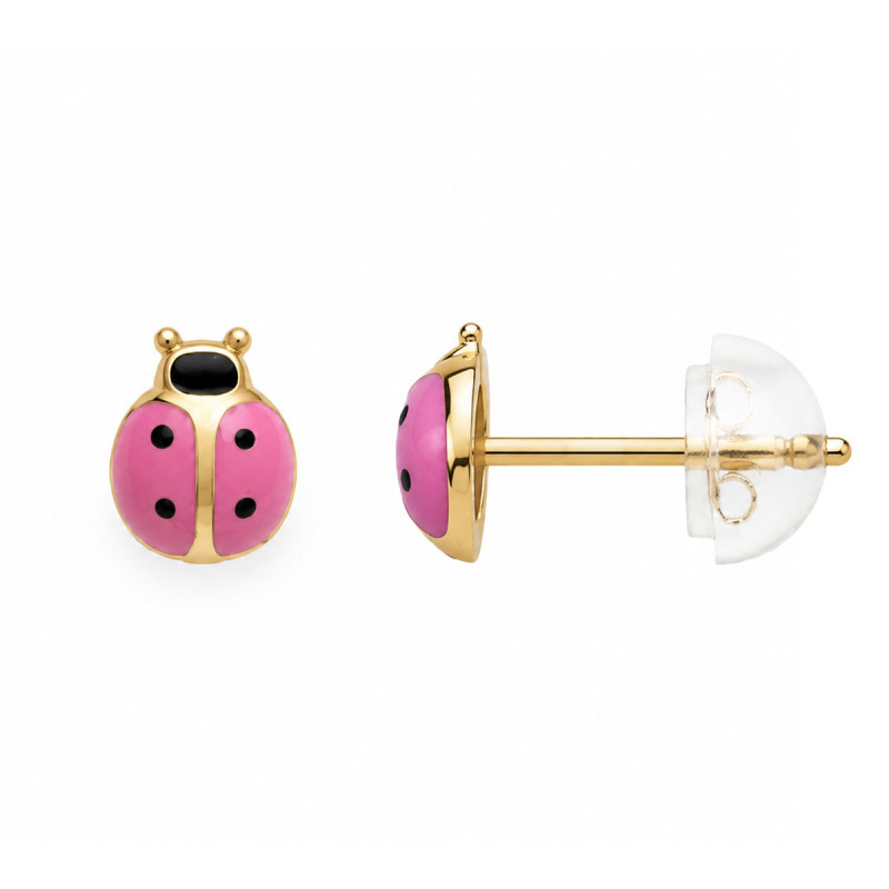 Boucles d'oreilles Coccinelle Betina