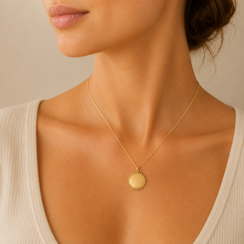 Pendentif jeton Allan