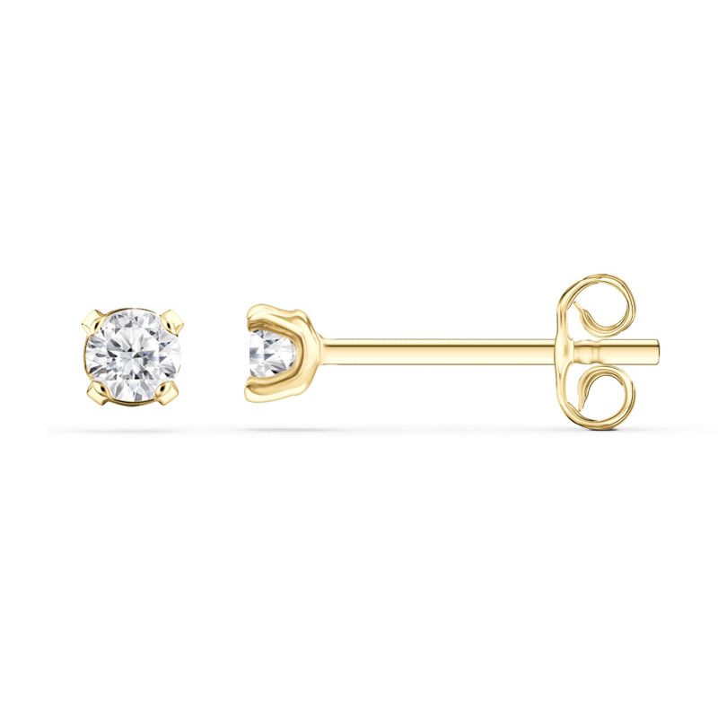 Puces d'oreilles Solitaire Mila