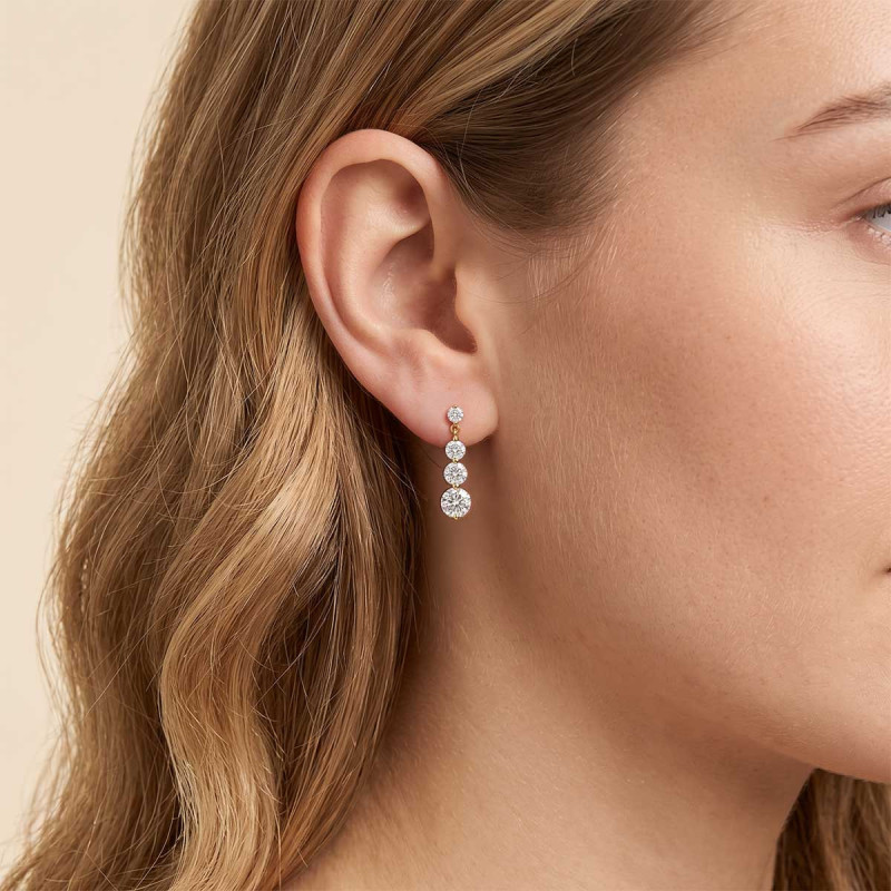 Boucles d'oreilles Pendantes Margarida