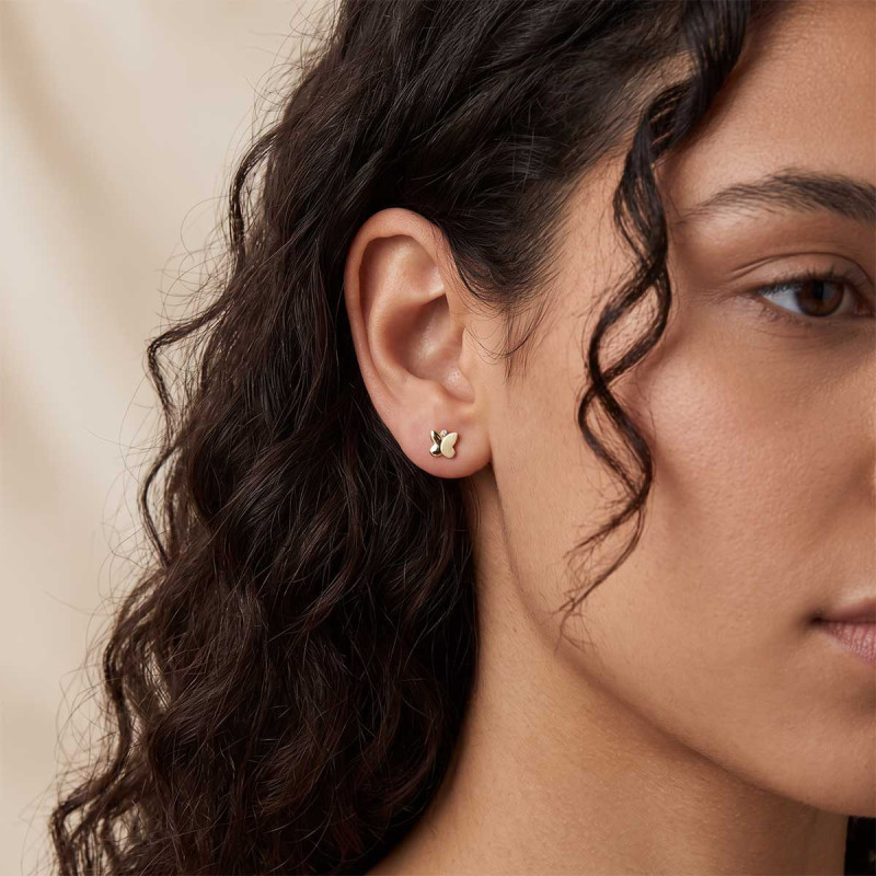 Boucles d'oreilles papillon Inês