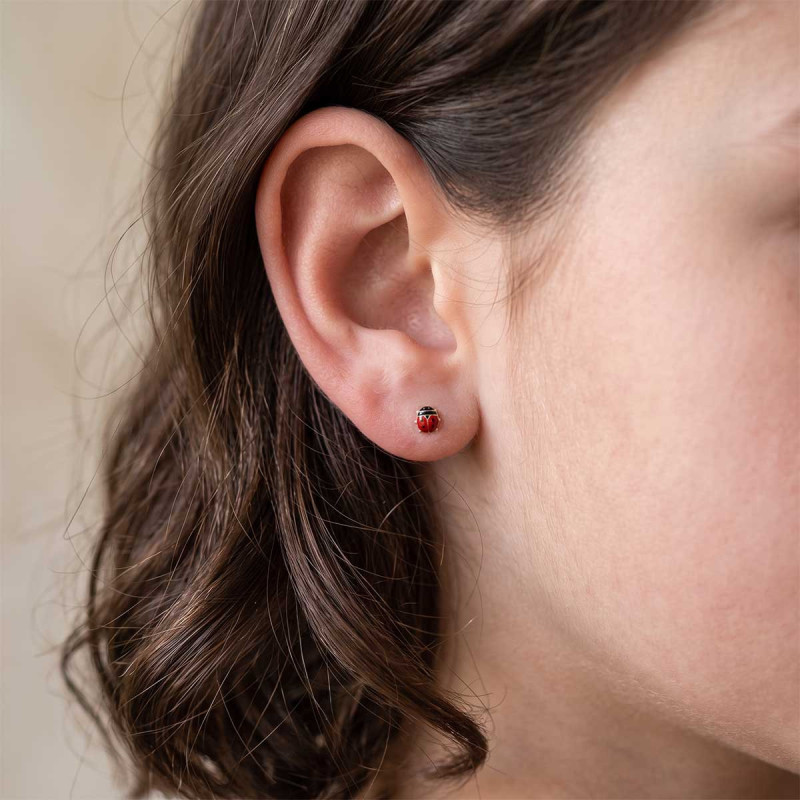 Boucles d'oreilles Coccinelle Isabel