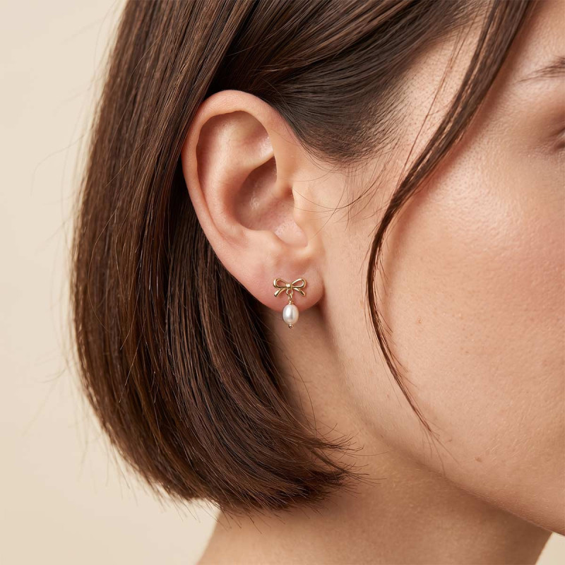 Boucles d'oreilles Noeud Célia