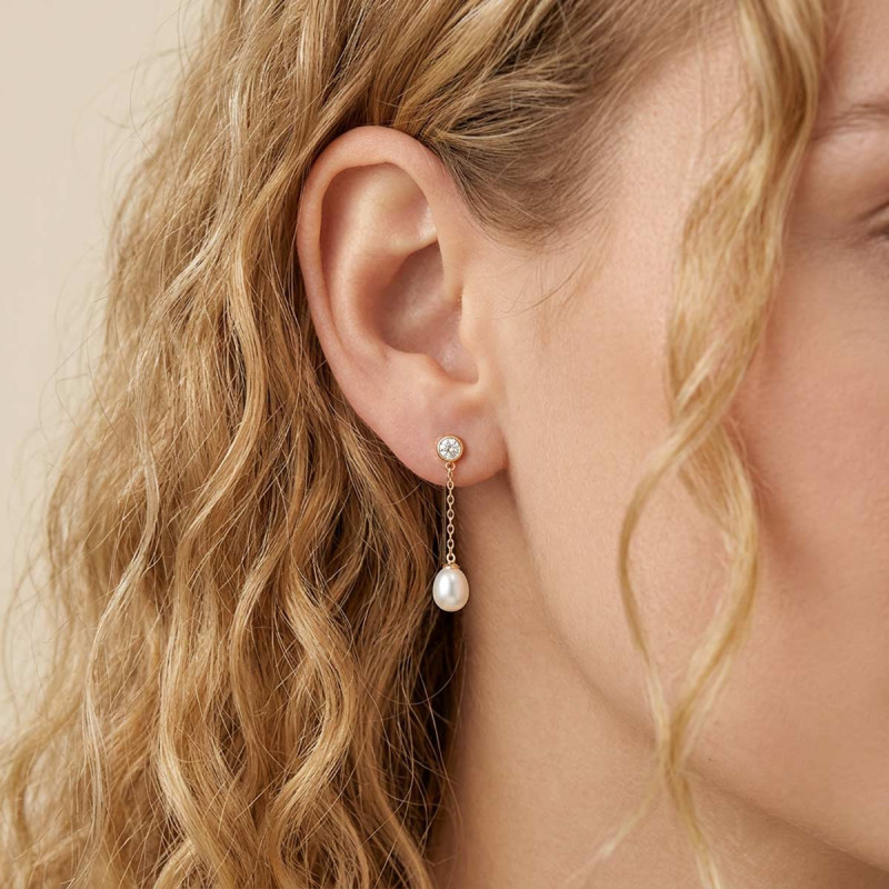 Boucles d'oreilles perles Mariana