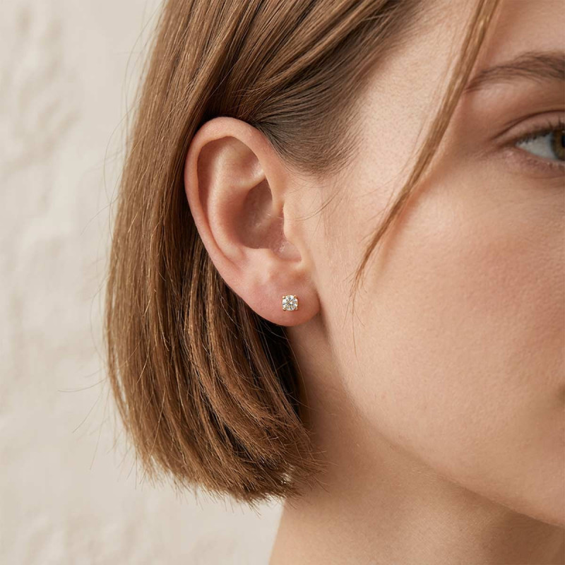 Boucles d'oreilles solitaire Aitana