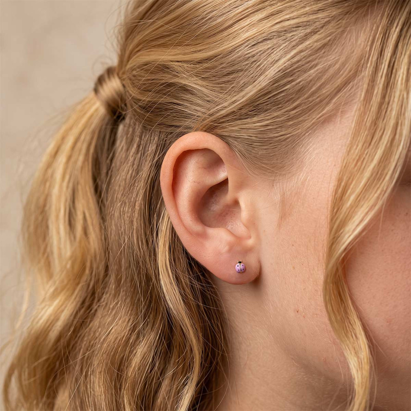 Boucles d'oreilles Coccinelle Betina