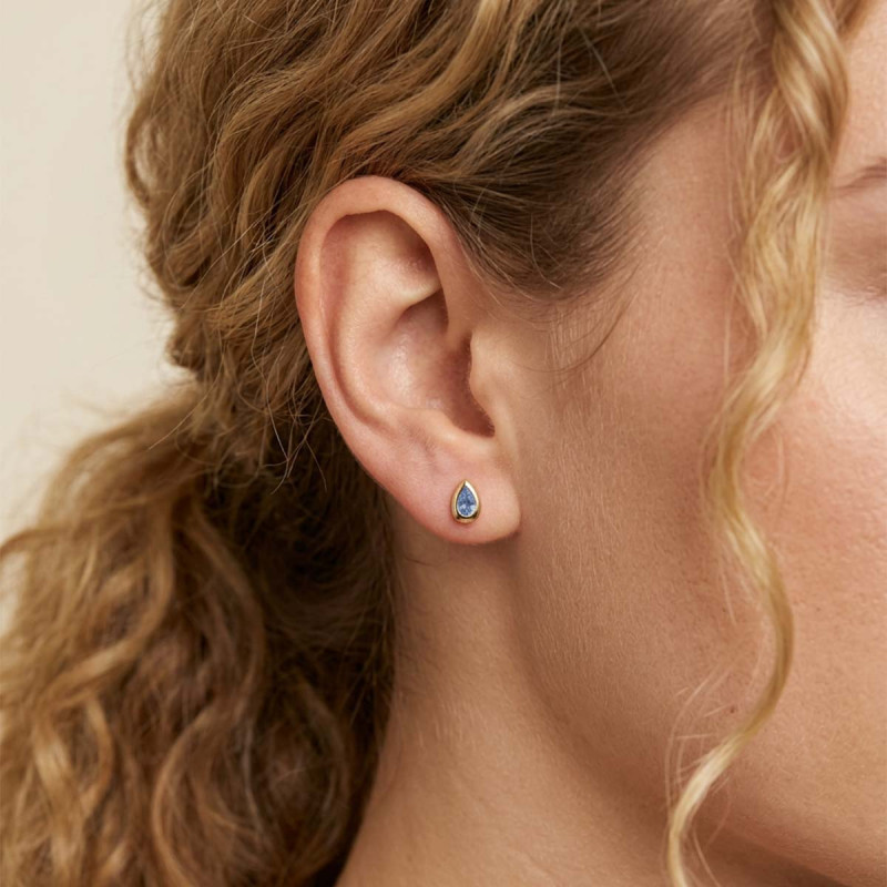 Puces d'oreilles poires Sara