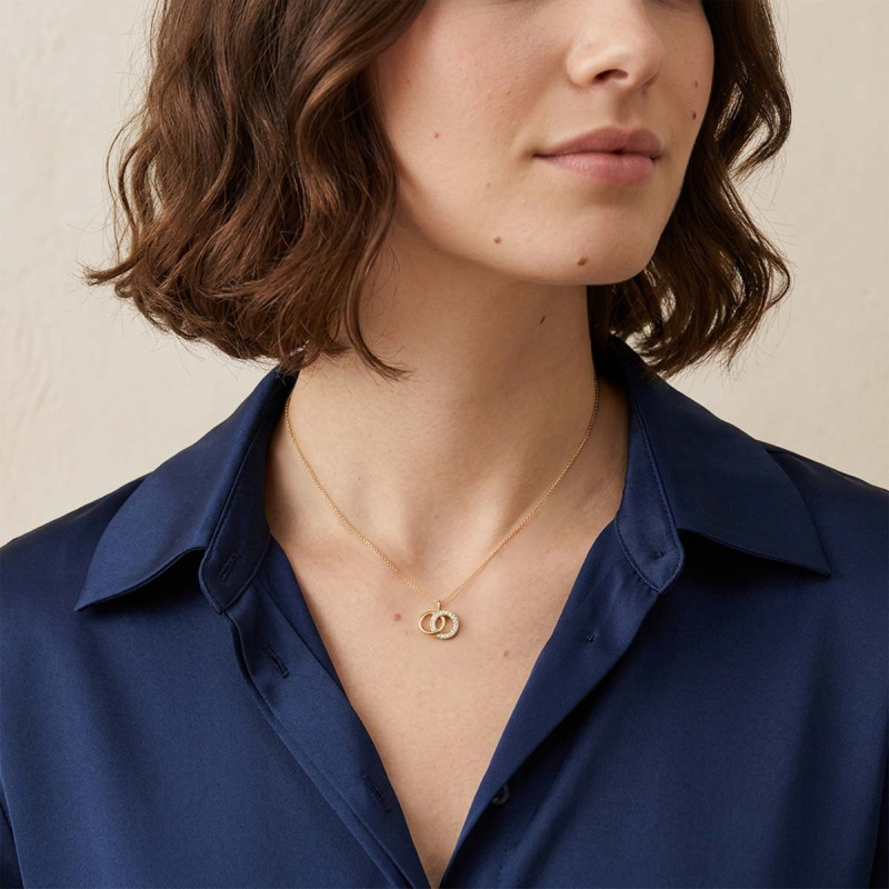 Collier cercles Odete