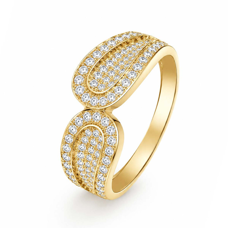 Bague Toi et Moi Dahlia