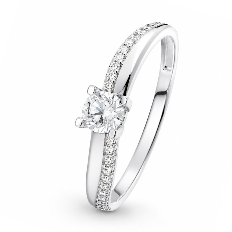 Bague Solitaire Agrémenté Nyra